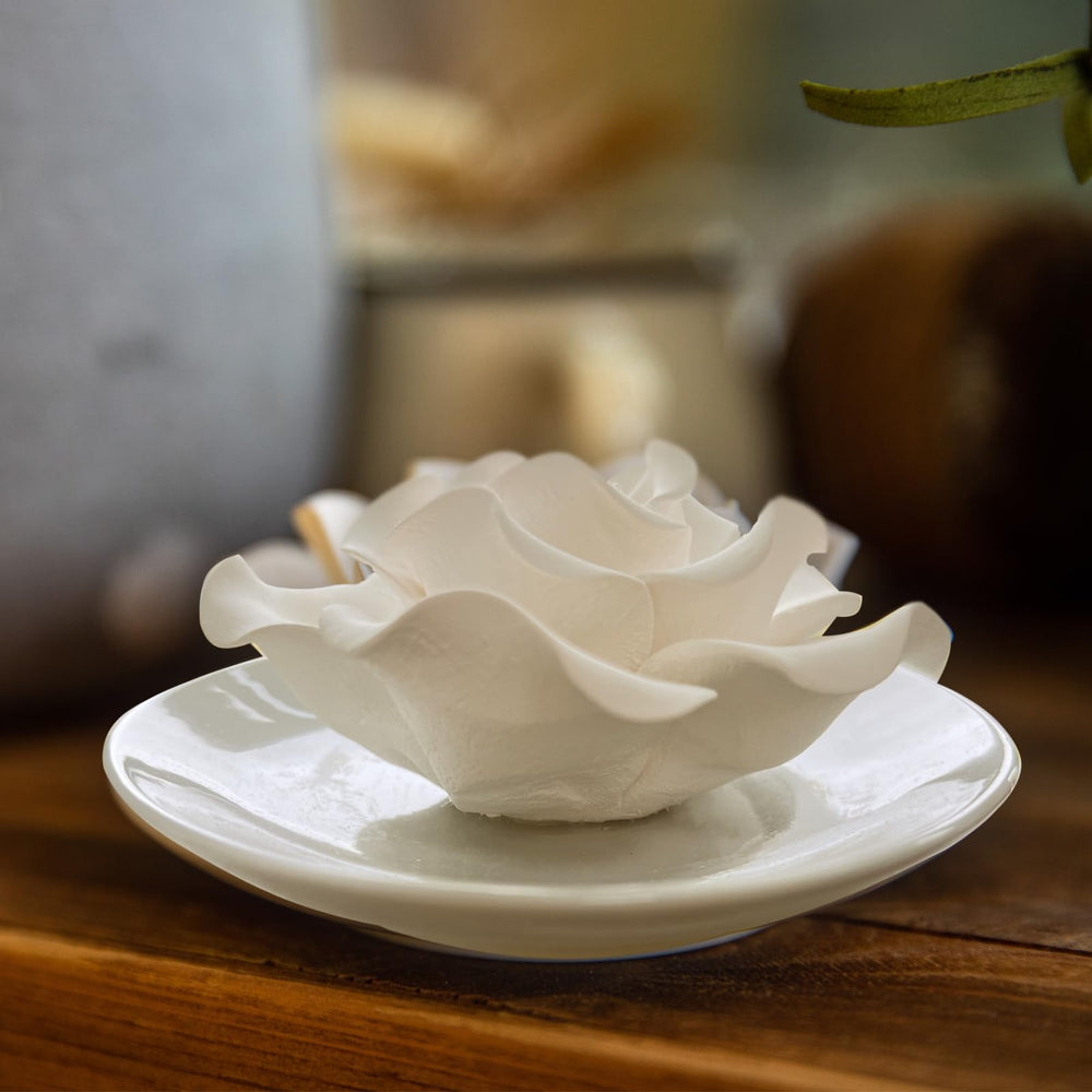 oumeiben impatiens diffuser in bathroom scene delivers calm aroma.