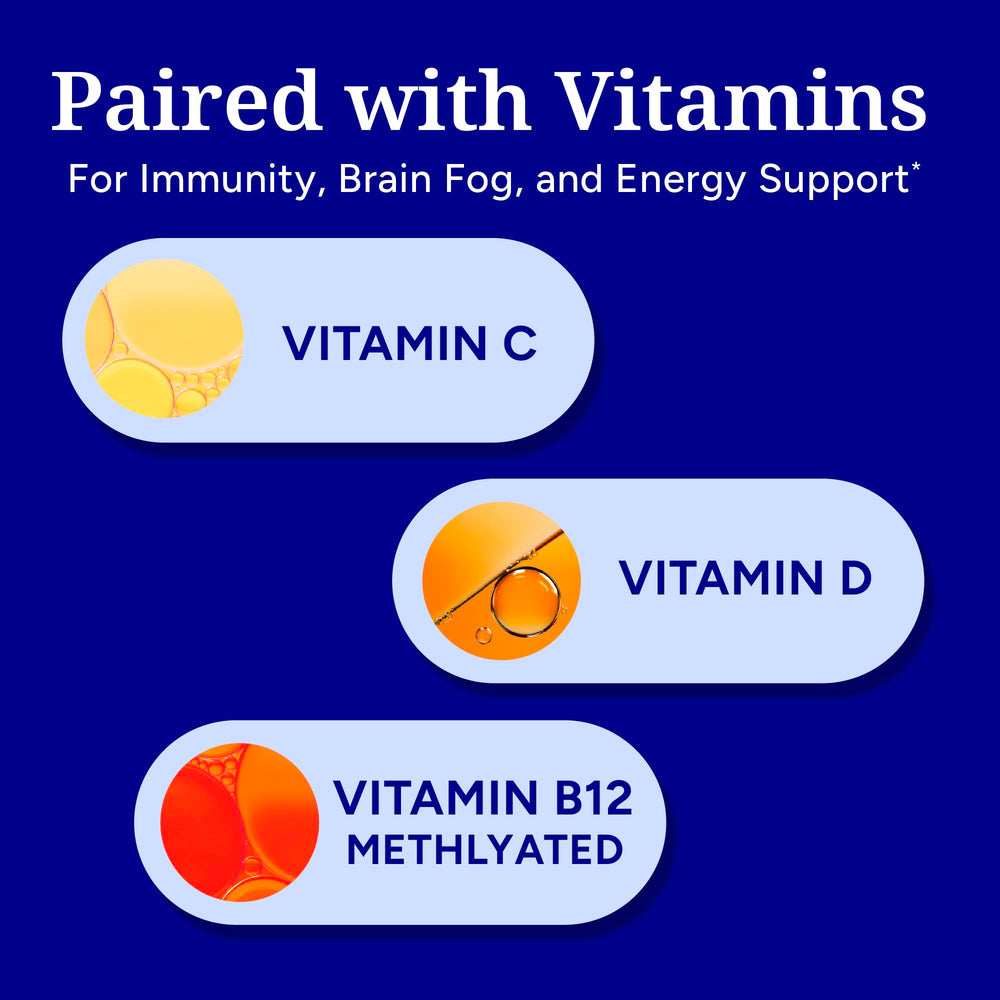 Clear label emphasizes purity and third-party testing credibility.
