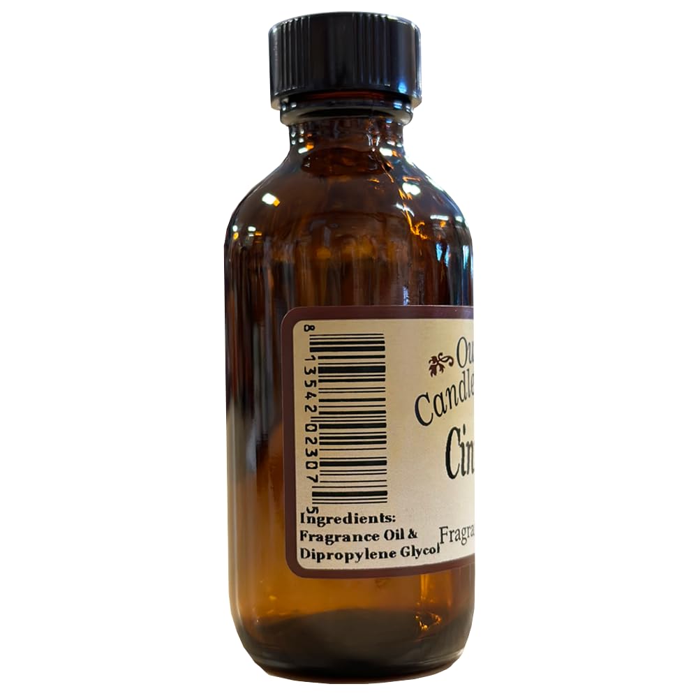 Closeup of cinnamon diffuser oil being poured for diffuser use