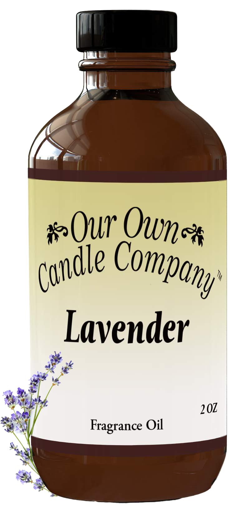 Our Own Candle Company lavanda, botella difusor de 2 onzas, perfuma cualquier habitación con aroma floral.