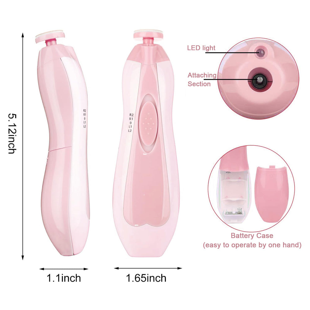 OUREPOCA compact, lightweight travel nail kit for everyday use.