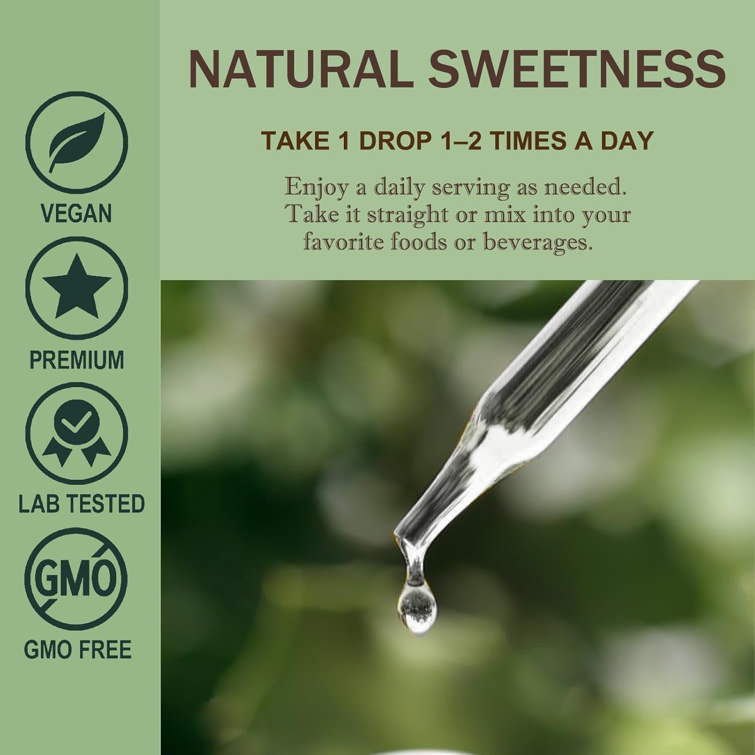 OUROZO Lymphatic Drainage Drops packaging highlights CGMP quality.
