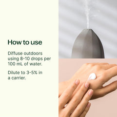 Outdoor scene with Nature Shield applied to legs and neck.
