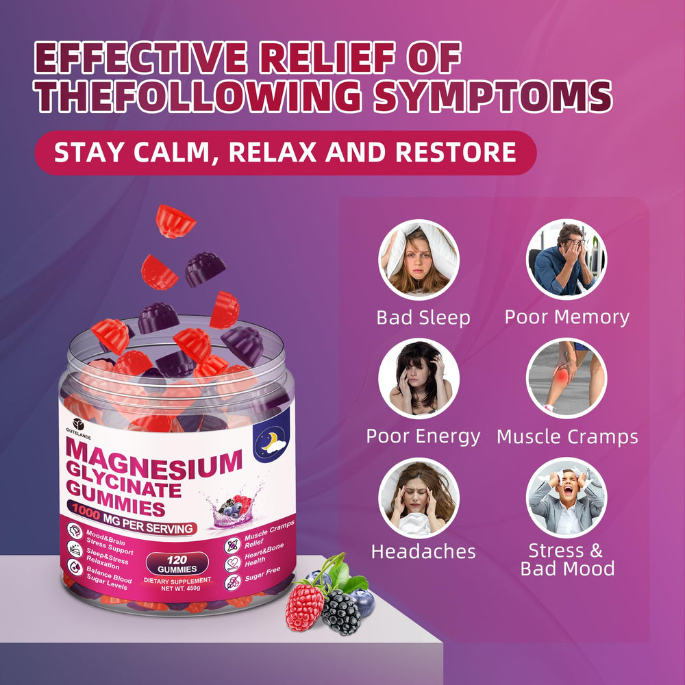OUTELANDE gummies nighttime routine suggests sleep-friendly nourishment.