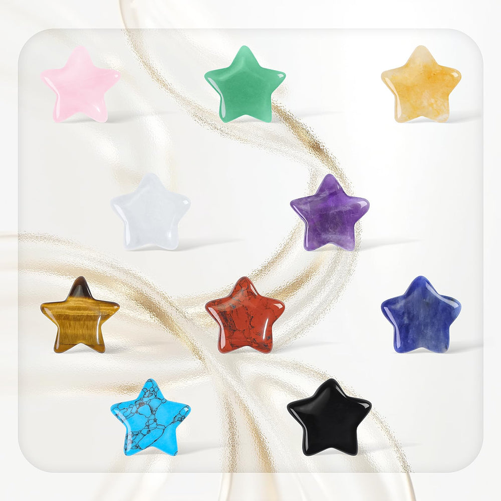 Ouubuuy star stones green aventurine supports growth vibes during creative projects