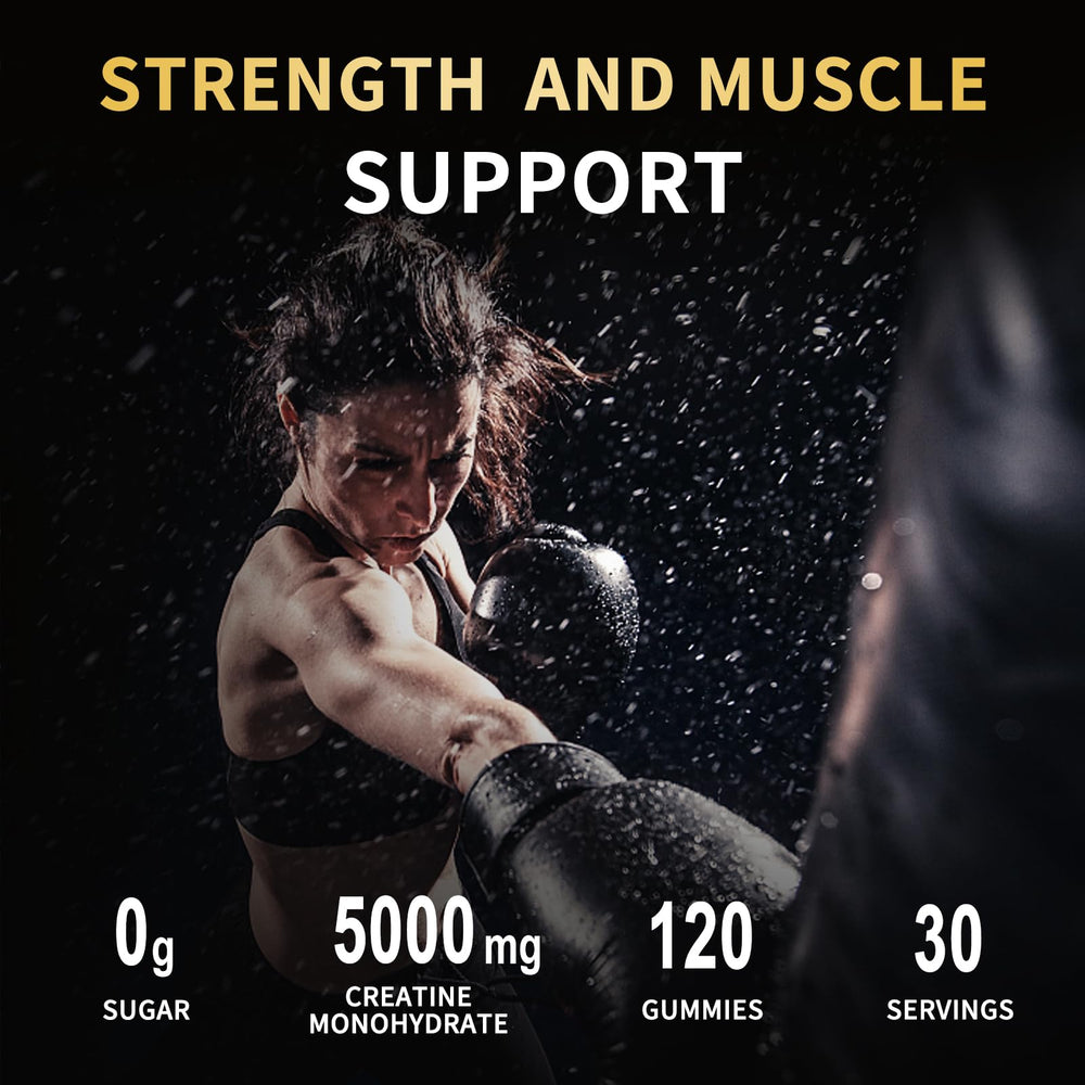 Athlete taking OUYIYUA gummy pre-workout for focus and stamina