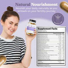 Ovalife ovarian health illustration emphasizing egg quality support
