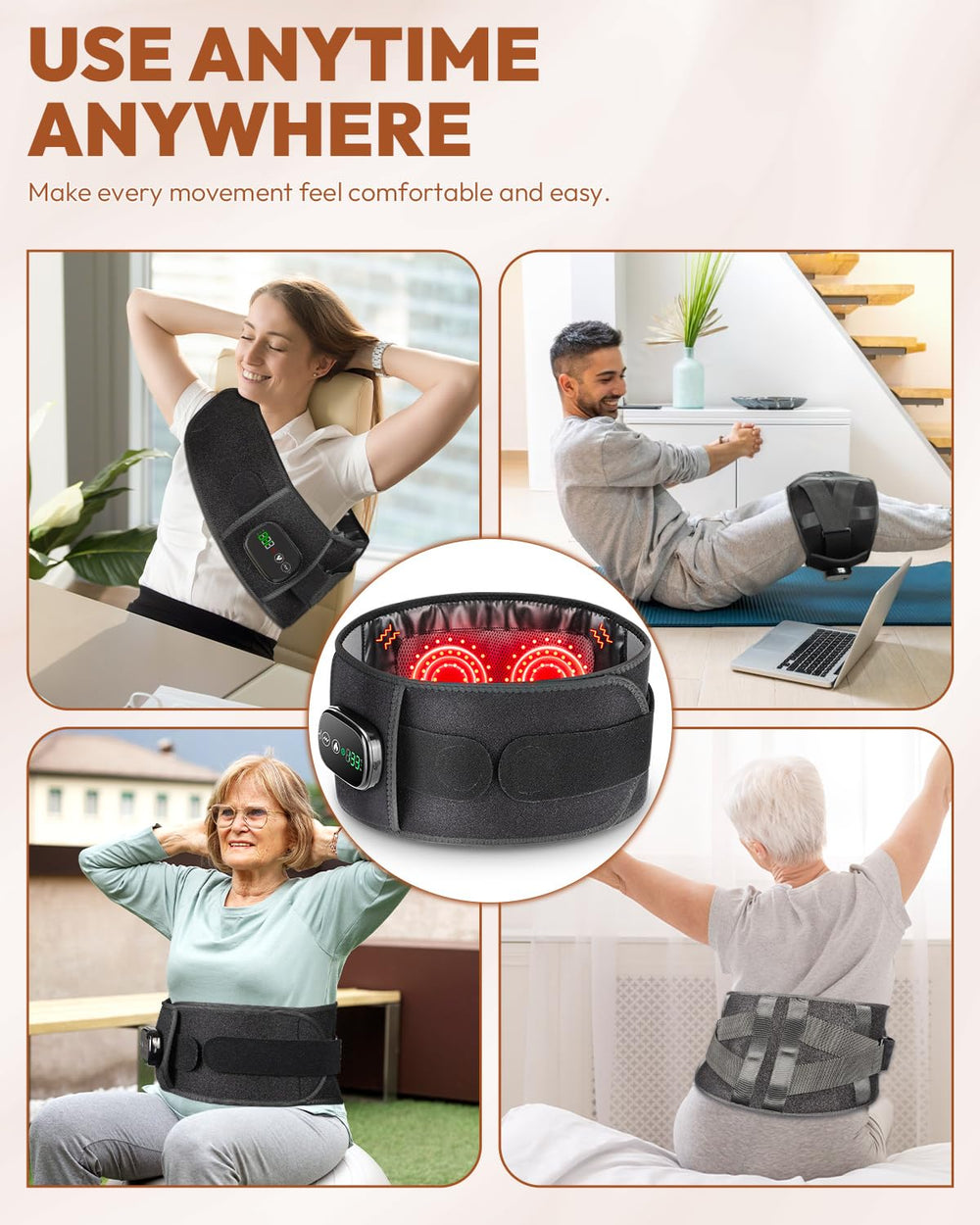 OVIMAZ foldable travel design for easy packing and carrying