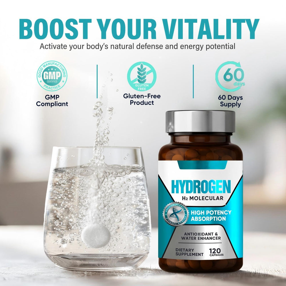 Owe Uself Hydrogen Water Tablets with magnesium ingredient close-up