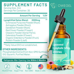 owe gel liposomal drops dropper ready for precise daily 2 ml dosing
