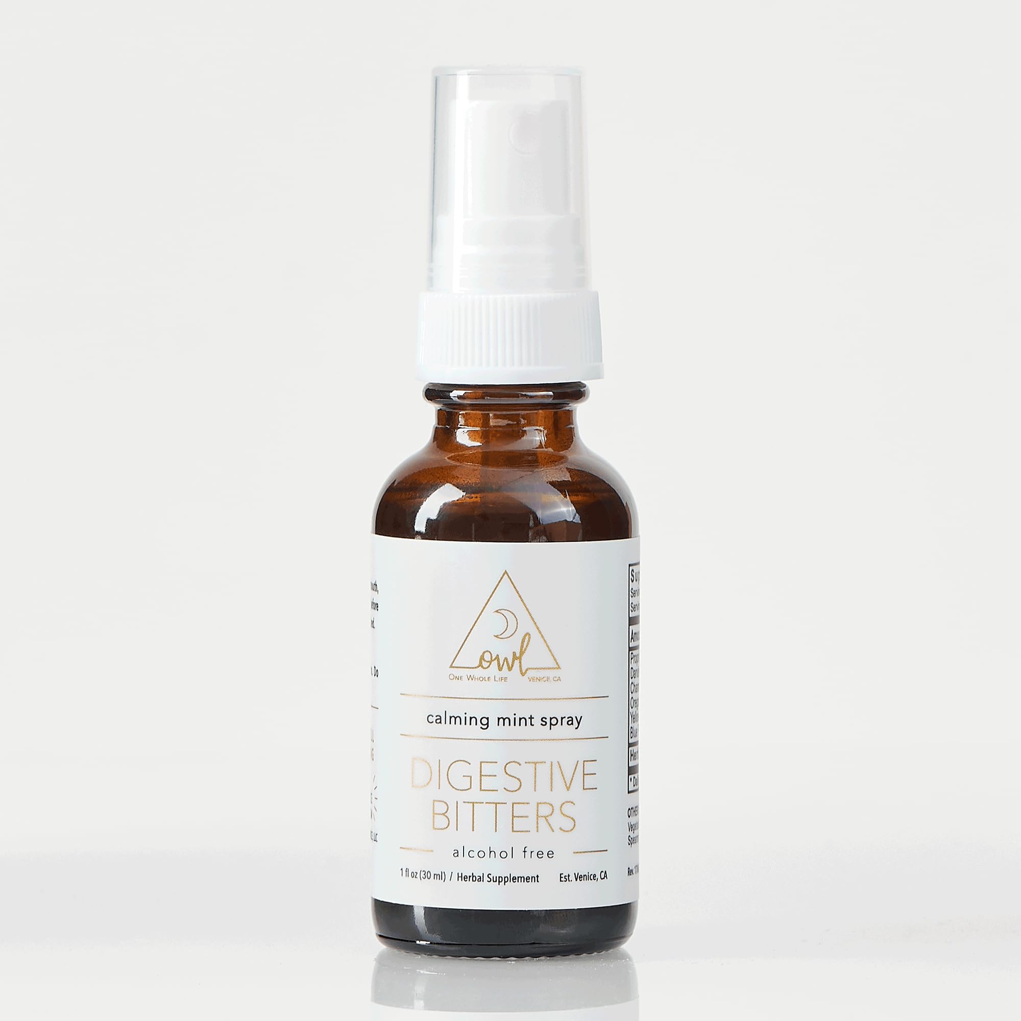 OWL VENICE Dandelion Root close-up highlights natural botanical support.