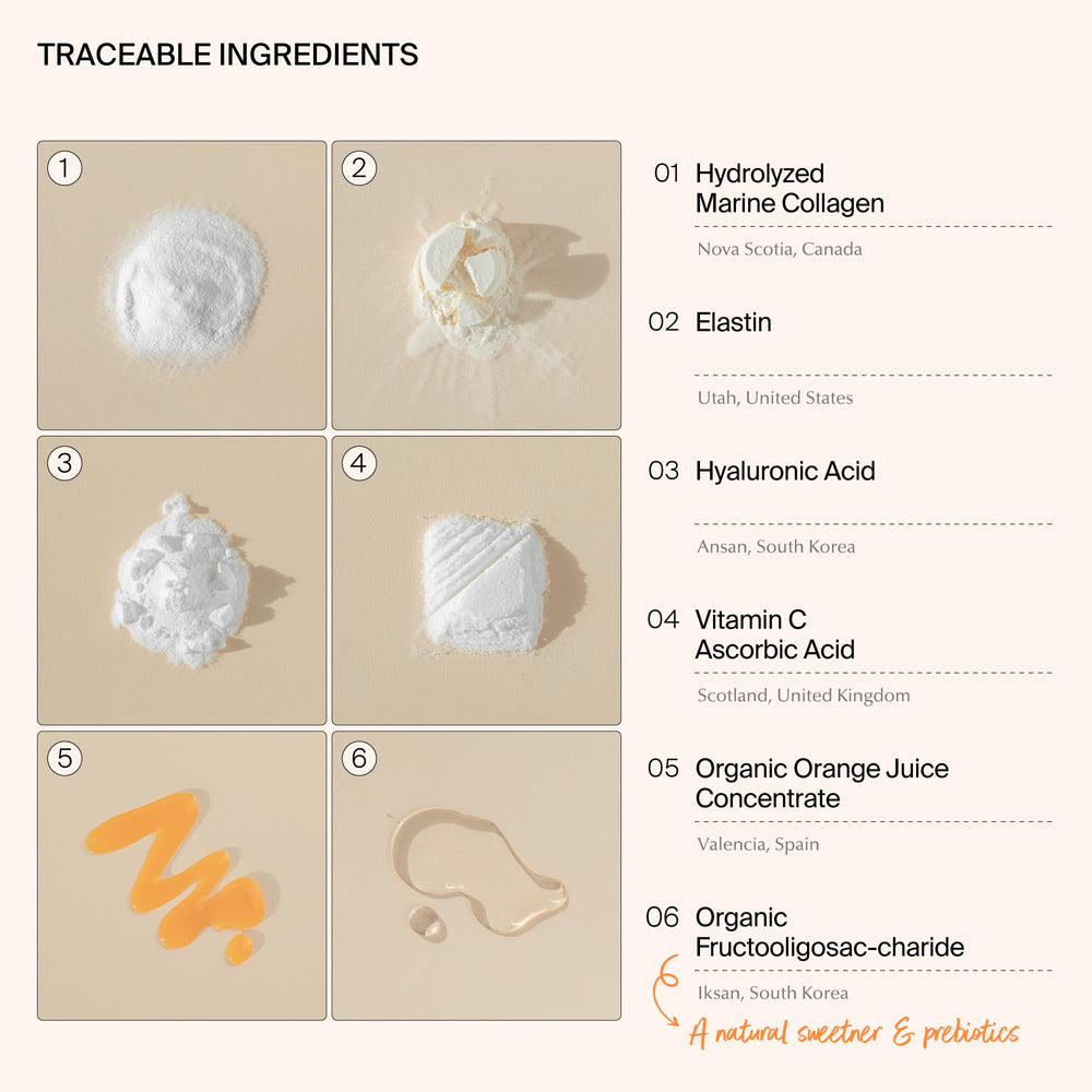 Ownist portable on-the-go pouch: easy daily collagen routine.