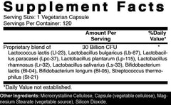Oxify multi-strain label highlights broad support for balance.