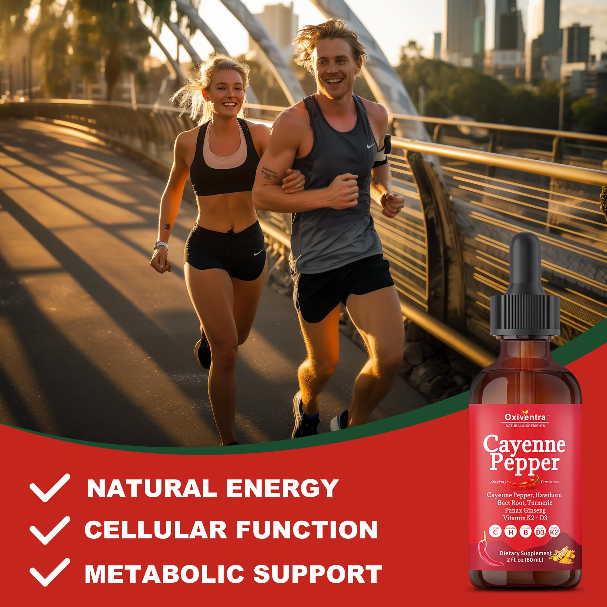 Oxiventra Cayenne Pepper Drops taste-sweet preview for a pleasant daily sip