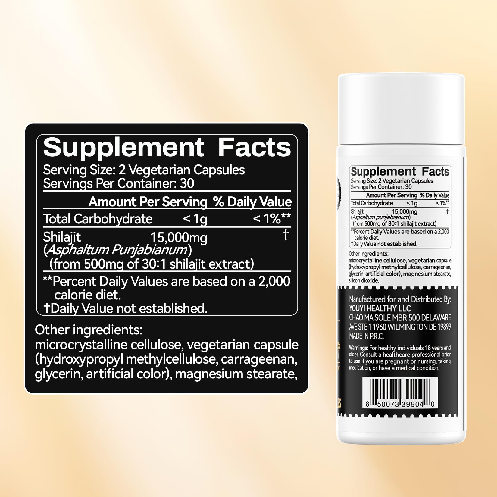OxyEnergy Shilajit capsules close-up for sustained endurance throughout workouts.