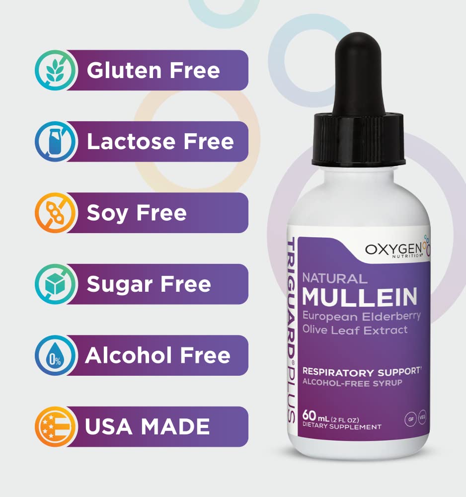 Oxygen Nutrition TriGuard USA-made label reinforces trusted manufacturing origin.
