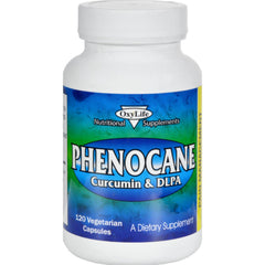 Oxylife Phenocane bottle with 120 capsules for easy daily use and sustained daily support.