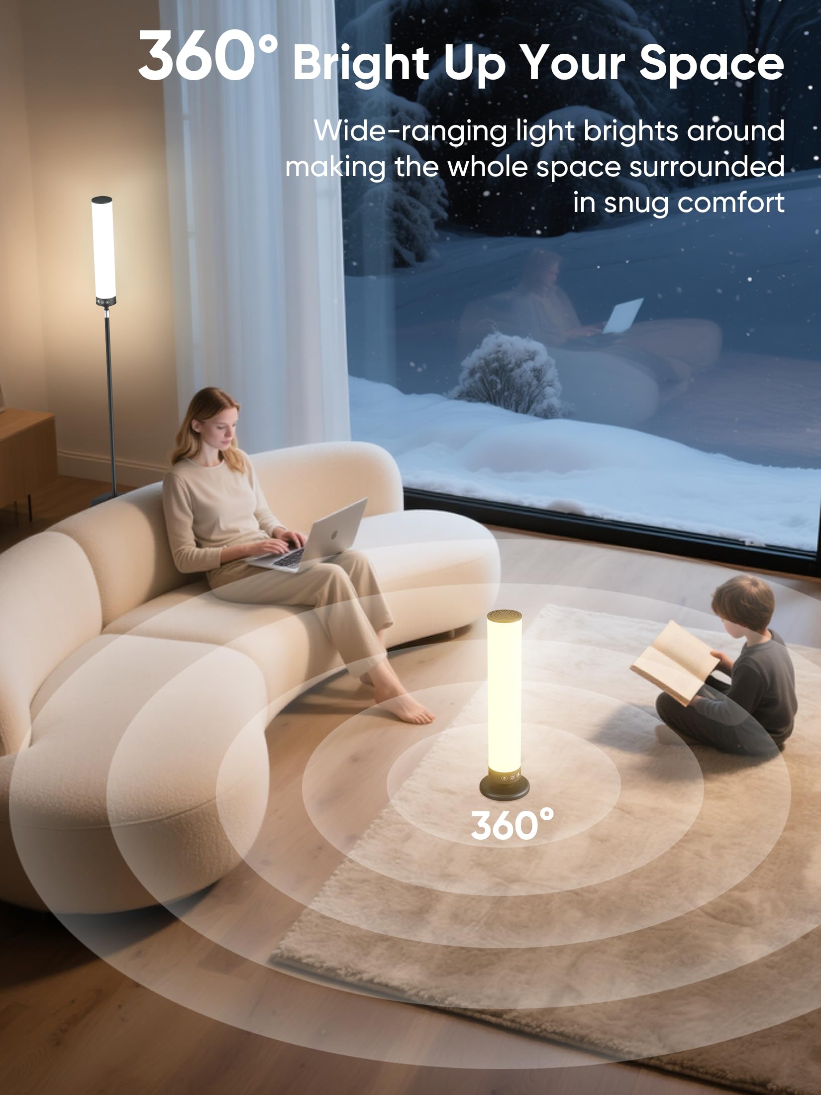 OYADISIIOP lamp remote control enables easy ambient lighting adjustments