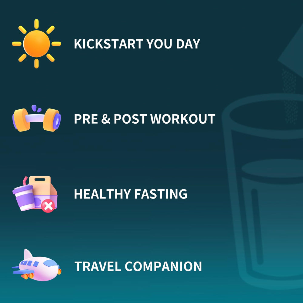 OZENKE electrolyte packet ingredients image supports electrolyte replacement after activity.