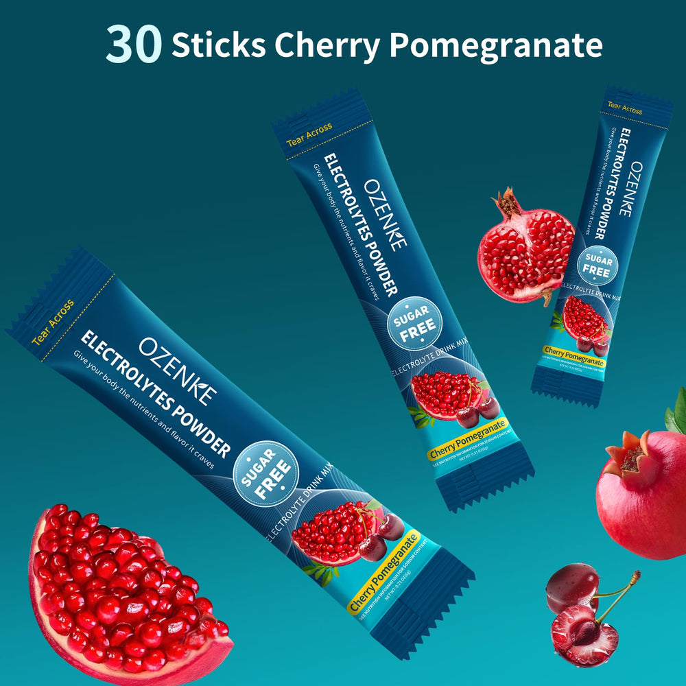OZENKE travel packaging highlights convenient on-the-go hydration.