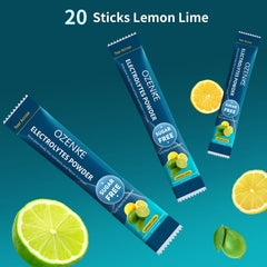 OZENKE raspberry electrolyte packet refreshing during activity
