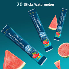 OZENKE individually wrapped hydration packets for travel and gym use