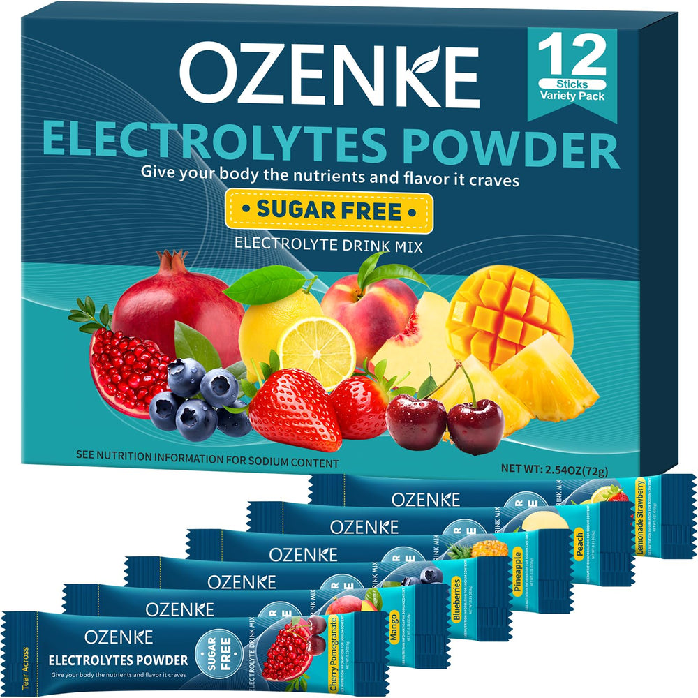 OZENKE cherry-pomegranate electrolyte stick for post-workout hydration