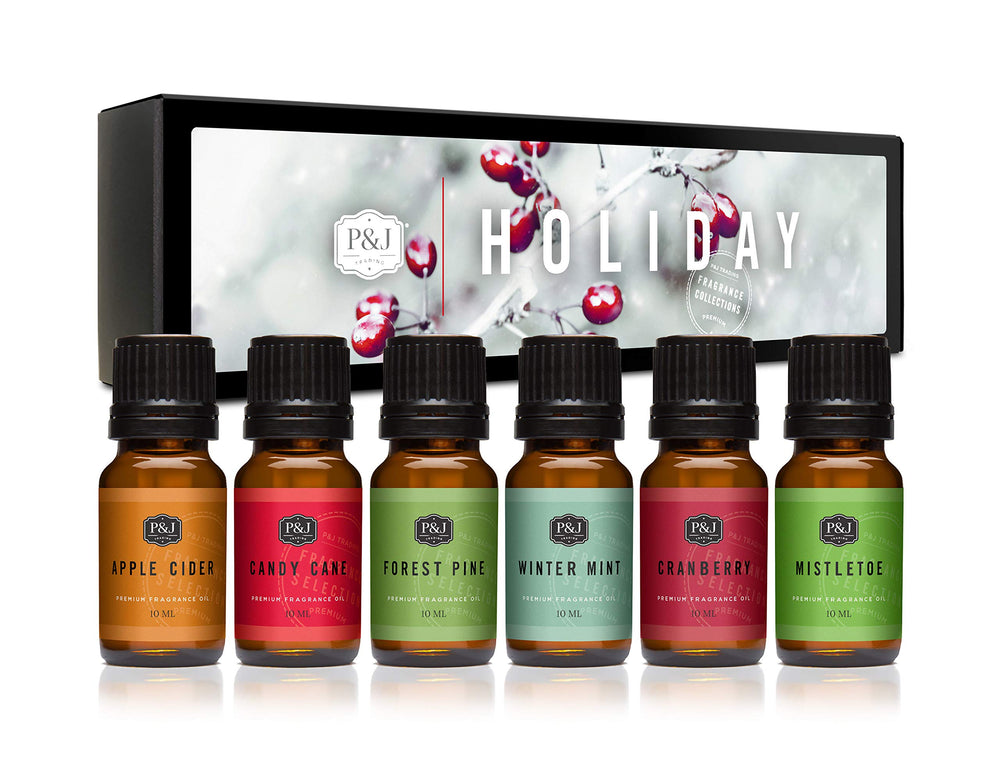 P&J Trading Mistletoe bottle for festive candle making and diffusion