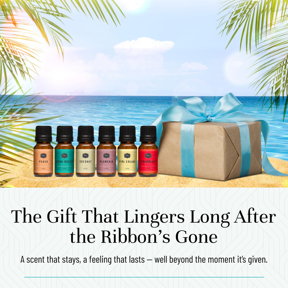 P&J Trading Ocean Breeze fragrance oil with fresh aquatic notes for diffusers.