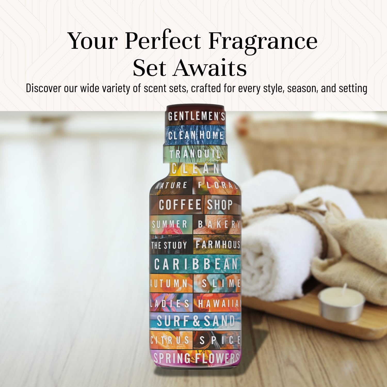 P&J Trading Tranquil Set gift box presentation for gifting fragrance lovers