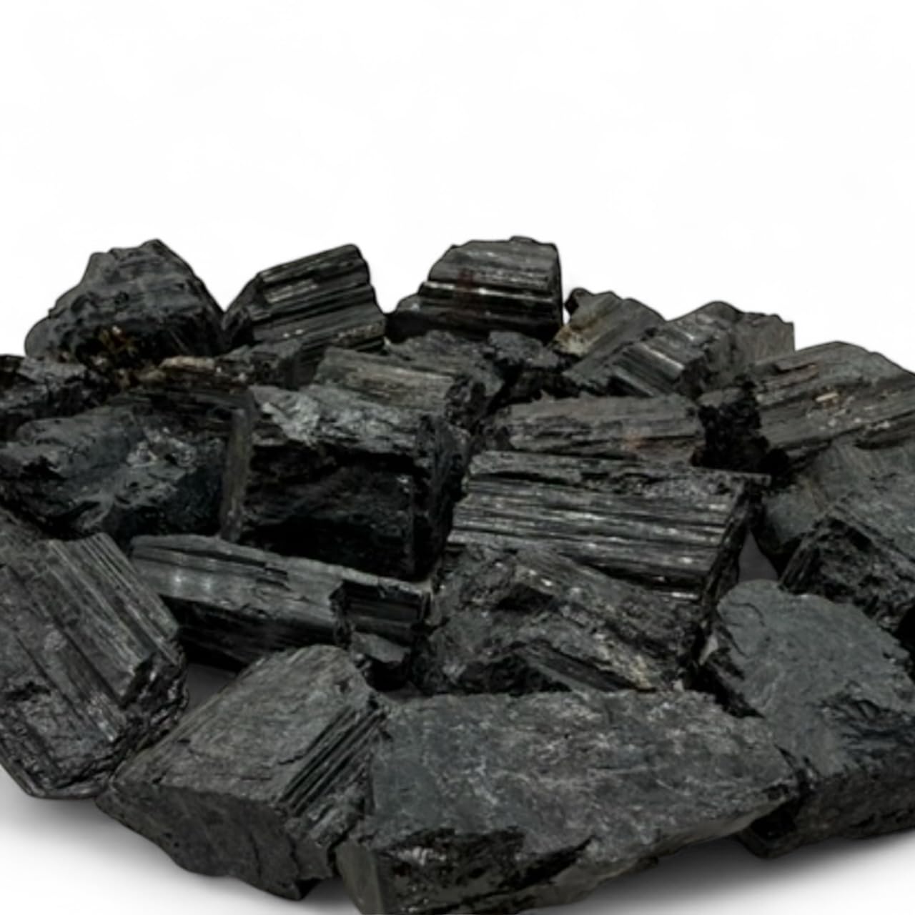 Pachamama Essentials bulk tourmaline stones suitable for Feng Shui or meditation.
