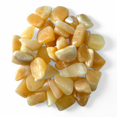 Pachamama Essentials Orange Calcite closeup glow enhancing mood and emotional balance.