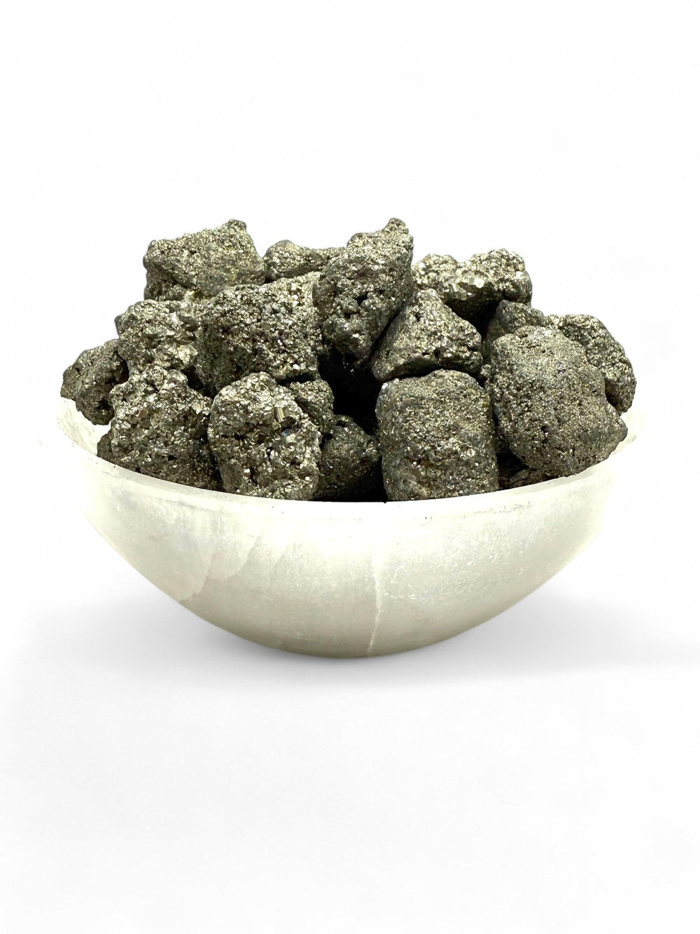 Pachamama Essentials Pyrite Peru 3 stone set highlighting focus and resilience