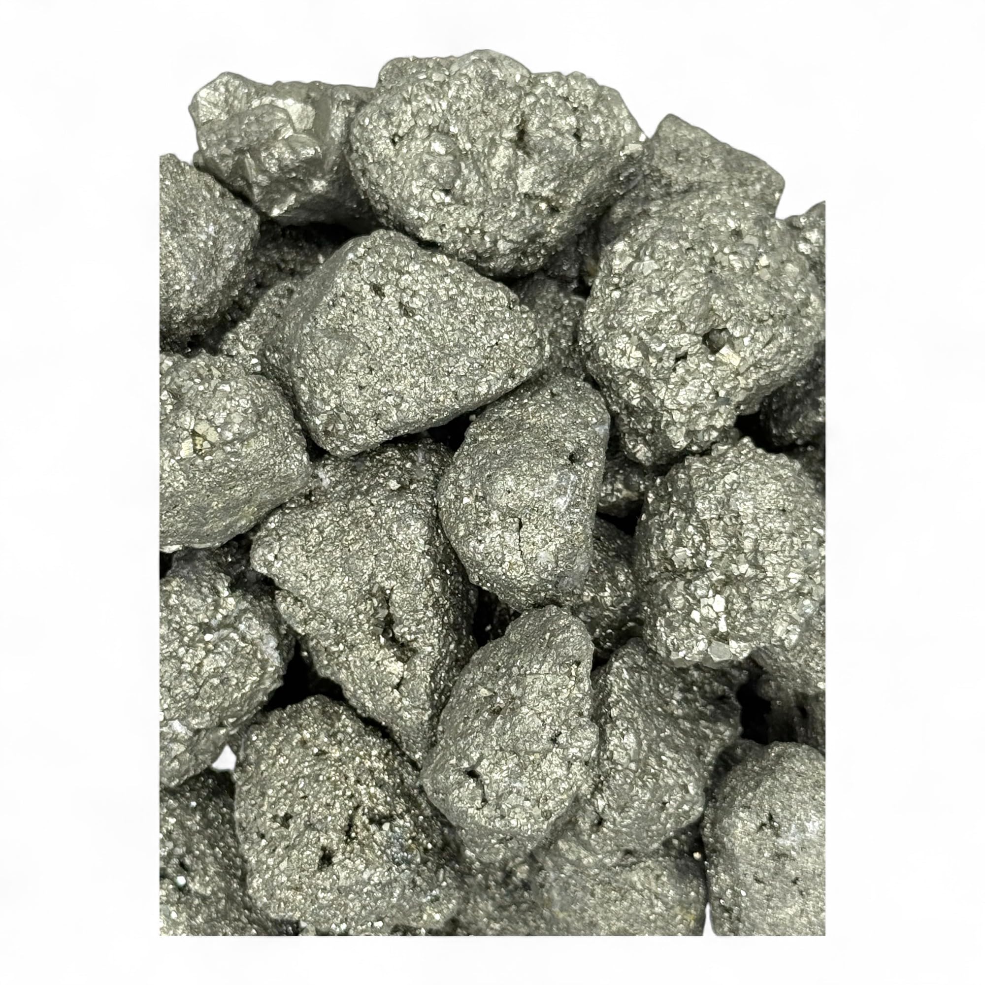 Pachamama Essentials Pyrite Peru brassy glow showcases protective symbolism