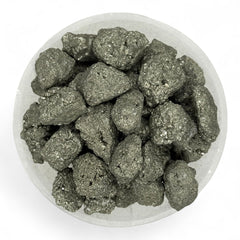 Pachamama Essentials Pyrite from Peru brassy gold glow for creativity and energy