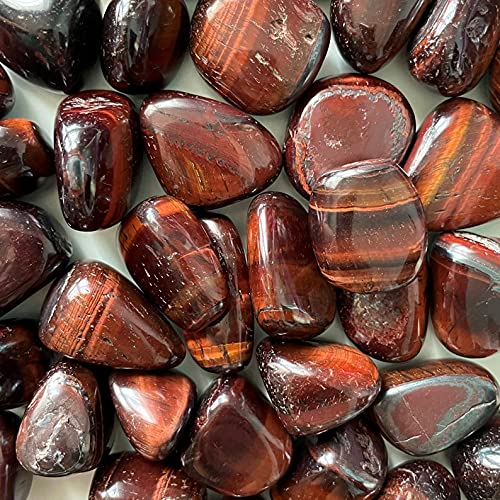 Pachamama Essentials Red Tiger Eye stones for grounding energy and renewed motivation.