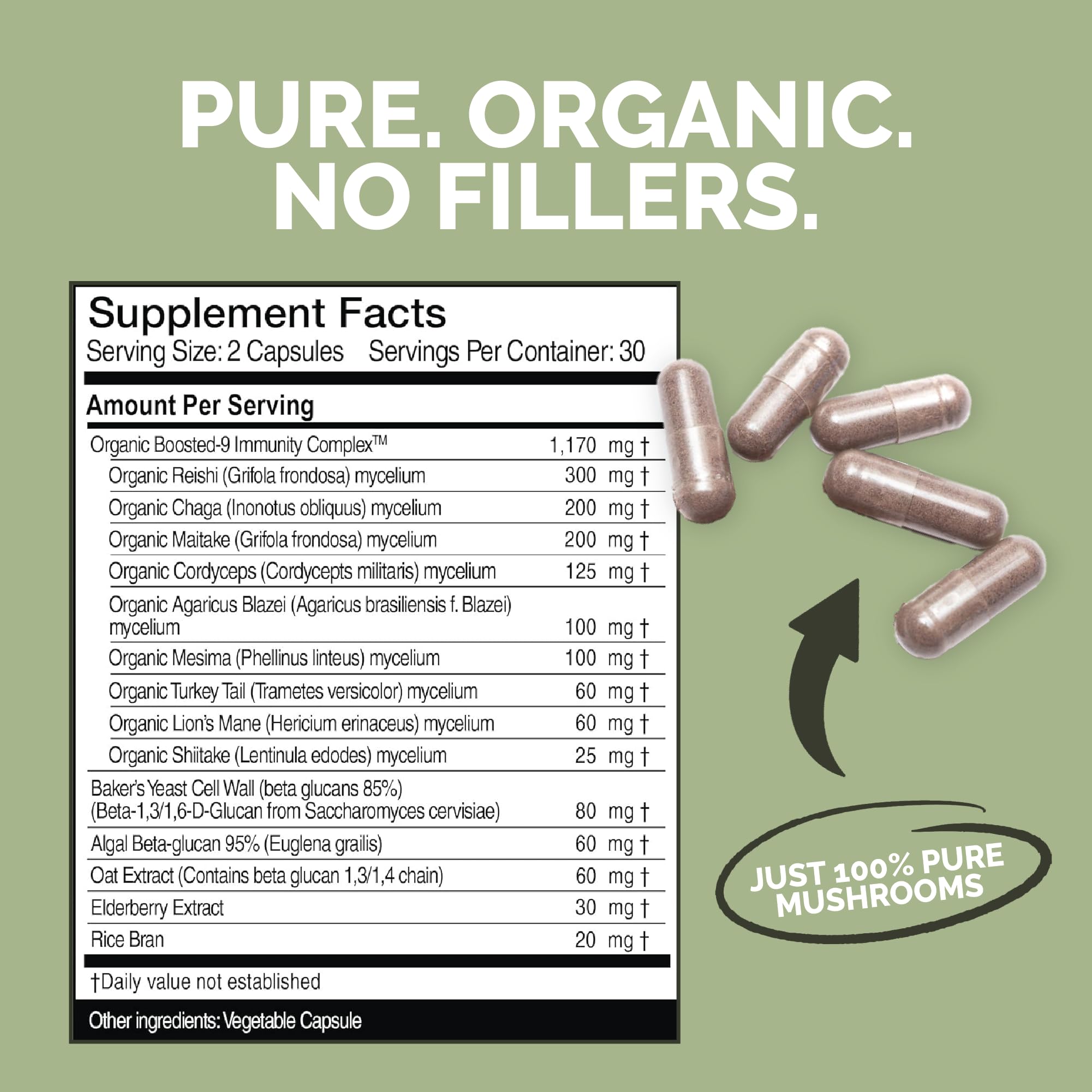 Pacific Gold Boosted Health bottle in hand for convenient use on the go.