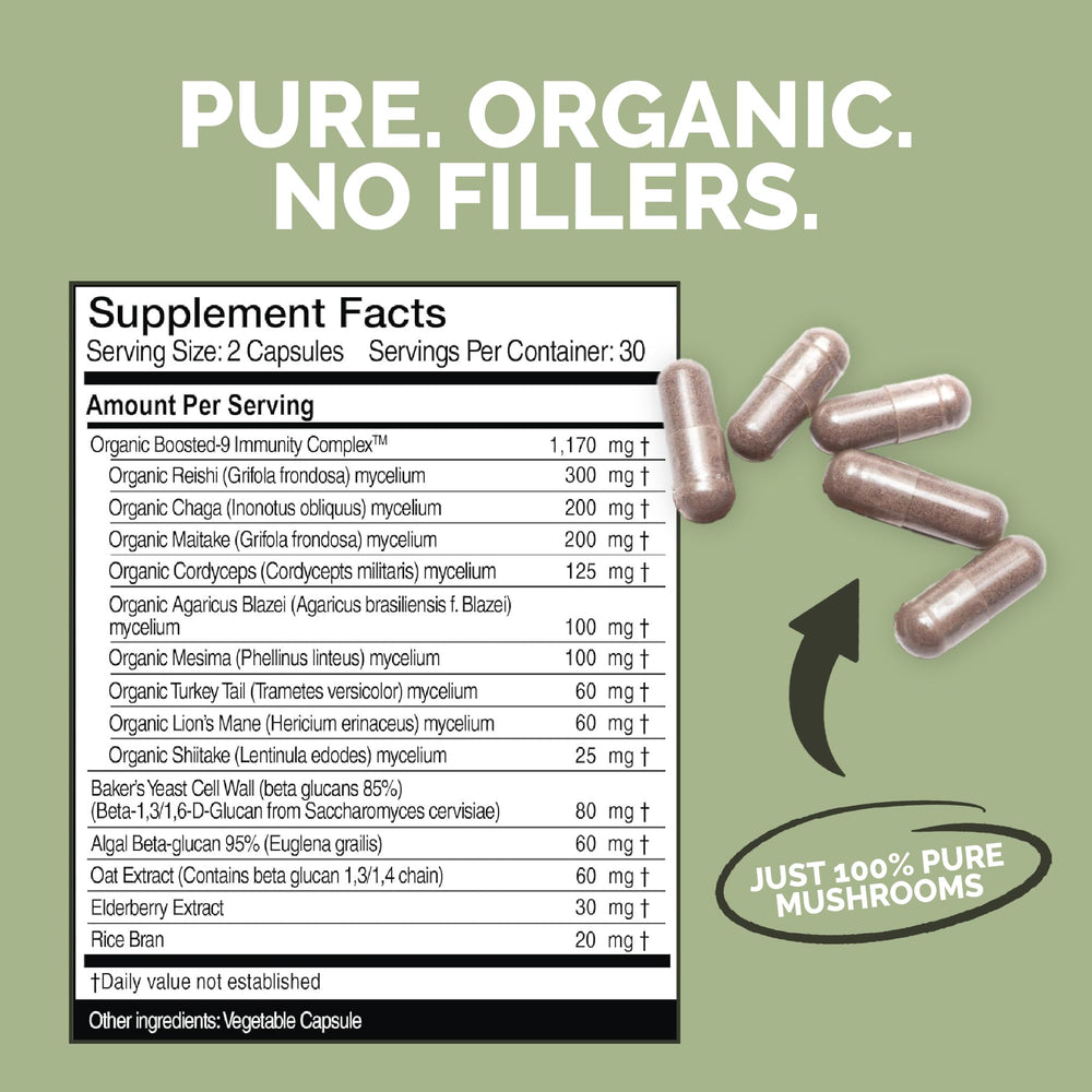 Pacific Gold Boosted Health bottle in hand for convenient use on the go.