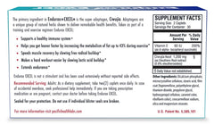Close-up of Pacific Health Endurox Excel capsules for training day convenience.