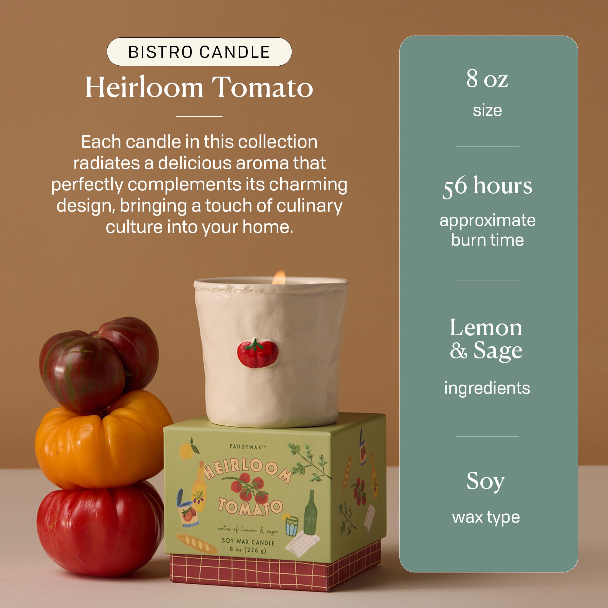 Paddywax Bistro gift box presentation makes a ready-to-gift luxury experience.