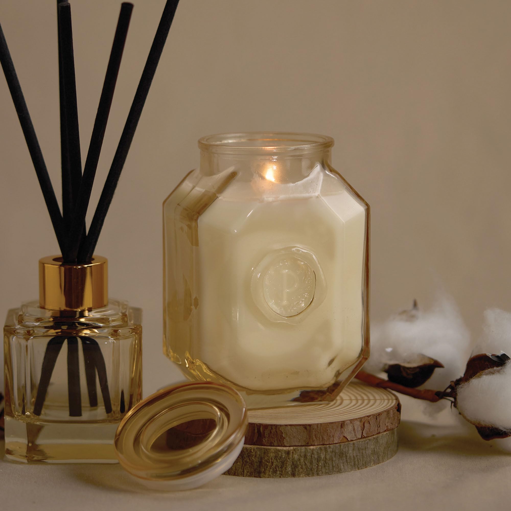 Paddywax Botanica upcycled jar ready for a stylish vase.