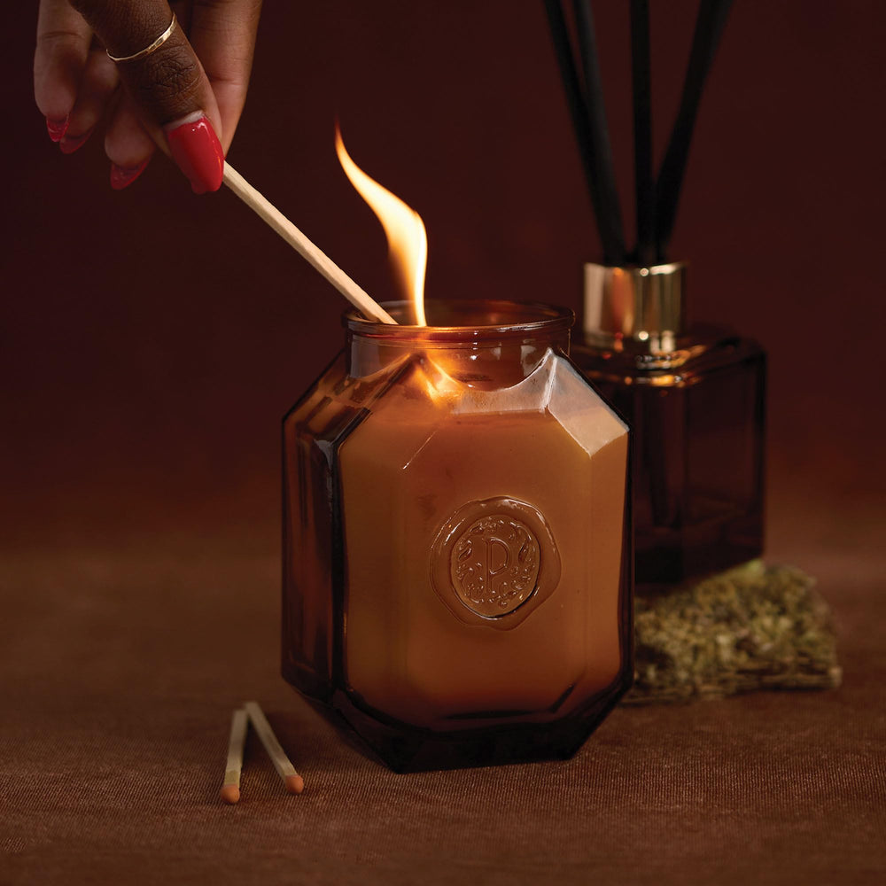 Paddywax Botanica jar can be repurposed as a stylish vase after use.