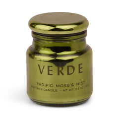 Paddywax Chroma green jar with lid, a stylish decorative candle accent