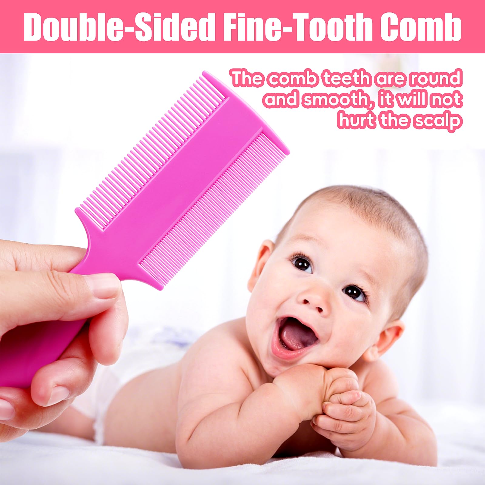 PAKENYESHA cradle cap treatment set with multiple grooming tools