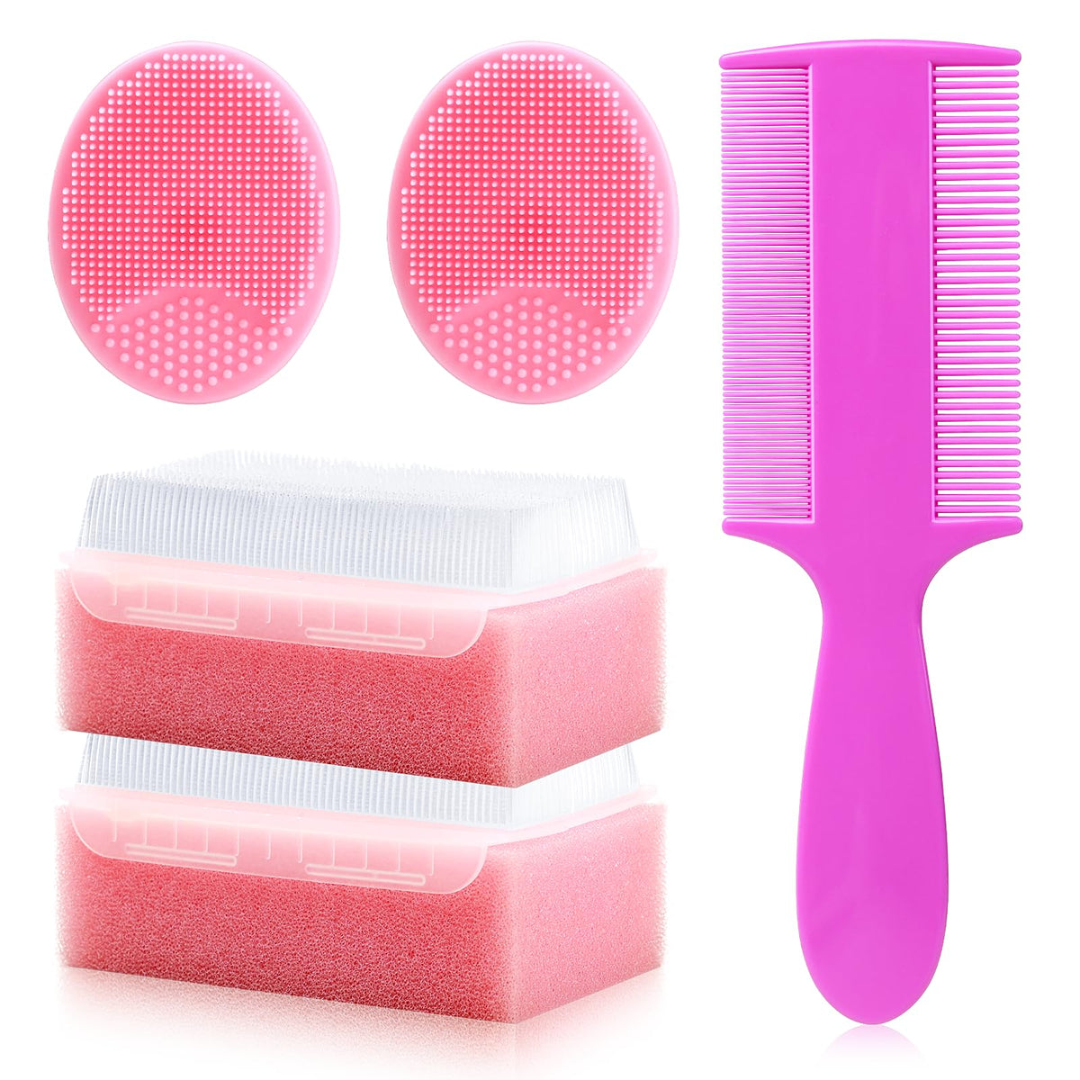 PAKENYESHA soft-bristle brush for gentle cradle cap cleaning