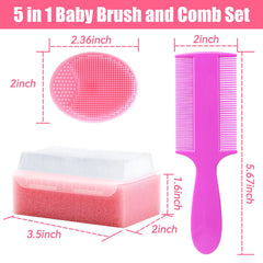 PAKENYESHA sponge brush for thorough cleansing and gentle scrubbing