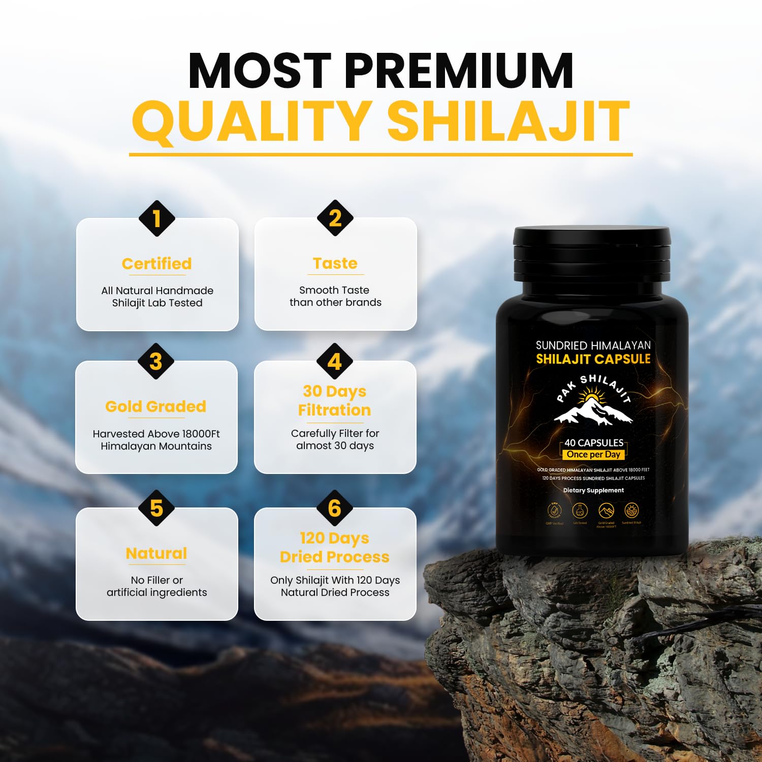PakShilajit Detox and Energy image connects detox-like profile with energy.