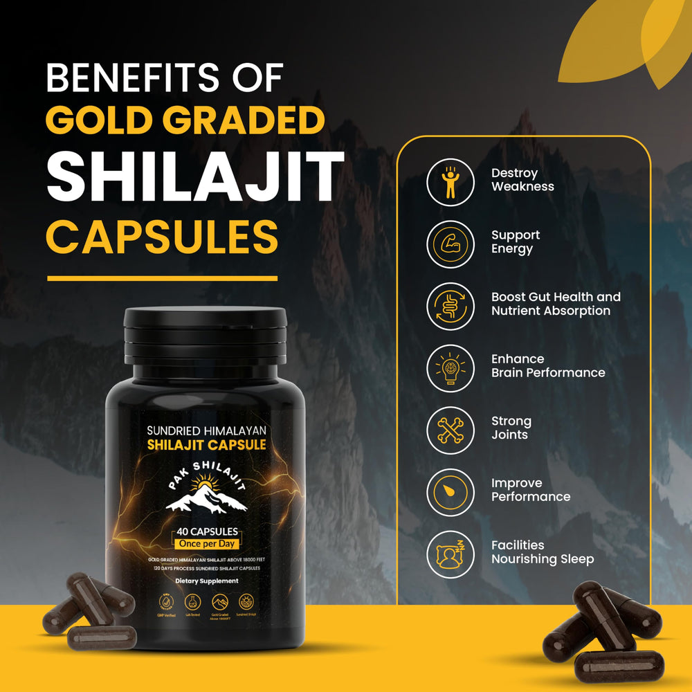 PakShilajit Gold-Grade Resin in Himalayan setting signals premium origin for vitality.