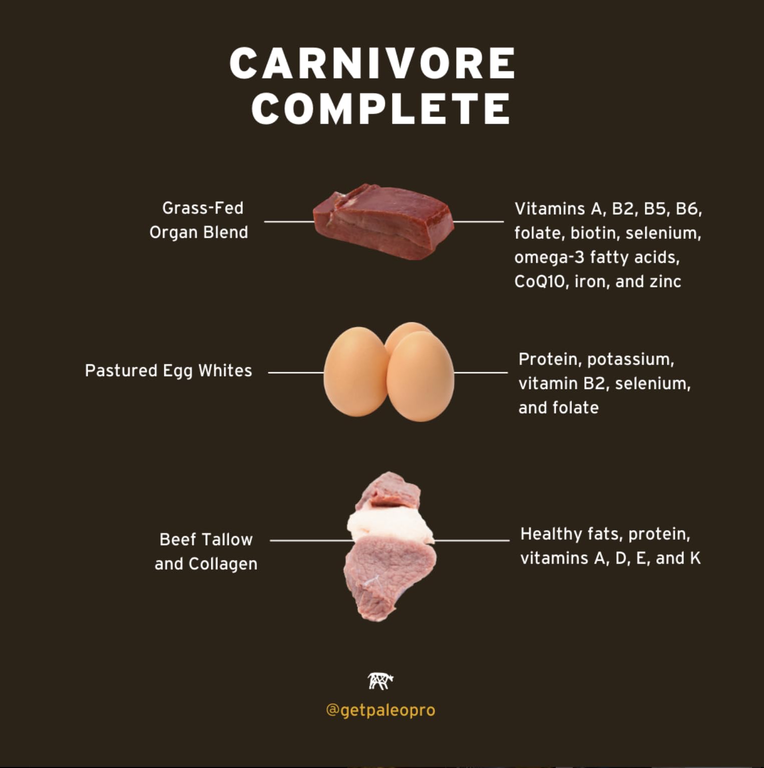 Paleo Pro Carnivore Complete water-ready mix for quick keto meals