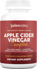 Paleovalley ACV Complex bottle ready for a convenient daily wellness routine.